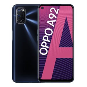كاميرا OPPO A92 LTE GSM مقفلة 6.5 بوصة 12 ميجابكسل رباعية (شريحت مزدوج) (Snapdragon 665) (أسود/أرجواني/أزرق عالمي) 5000 مللي أمبير في الساعة