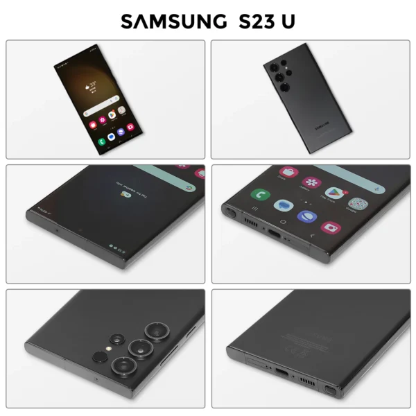 ⁦هاتف سامسونج جالاكسي S23 الترا 5G الأصلي 8 جيجابايت/12 جيجابايت رام 256 جيجابايت/512 جيجابايت سنابدراجون 8 جين 2 120 هرتز AMOLED 2X عرض أندرويد 13⁩ - الصورة ⁦4⁩