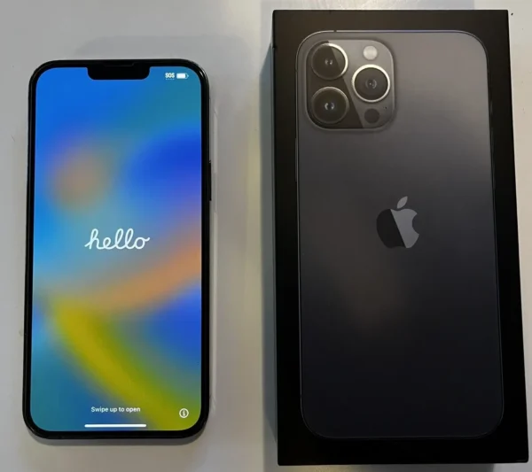 ⁦هاتف Apple iPhone 13 Pro Max غير مقفول أصلي 128 جيجابايت 256 جيجابايت 512 جيجابايت 1 تيرا بايت ROM أصلي OLED A15 IOS Face ID NFC 5G (نسخة)⁩ - الصورة ⁦5⁩