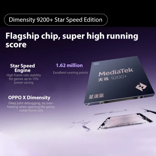 ⁦الأصلي ممن لهم رينو 12 برو الأبعاد 9200 + ثماني النواة 6.7 "AMOLED 120 هرتز 5000 مللي أمبير 80 واط SuperVOOC 50MP كاميرا خلفية OTA NFC⁩ - الصورة ⁦3⁩