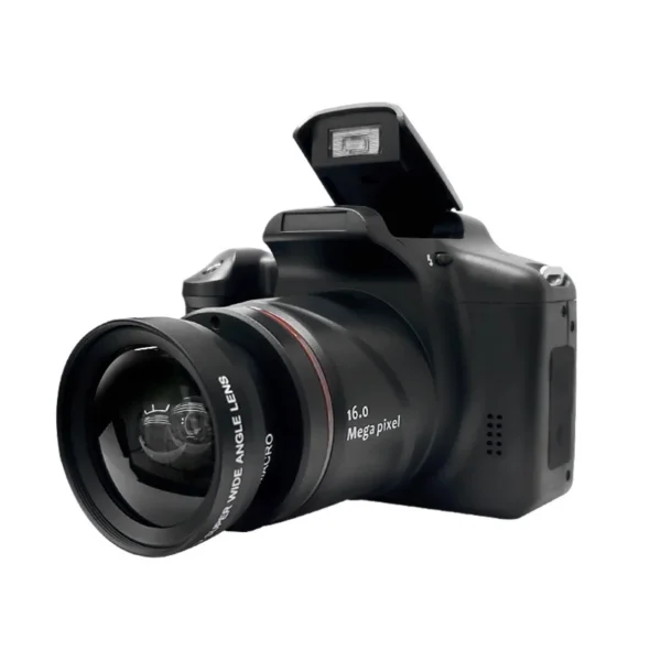 كاميرا تصوير احترافية SLR كاميرا فيديو رقمية محمولة باليد 16X تكبير رقمي 16MP HD مخرج كاميرا سيلفي